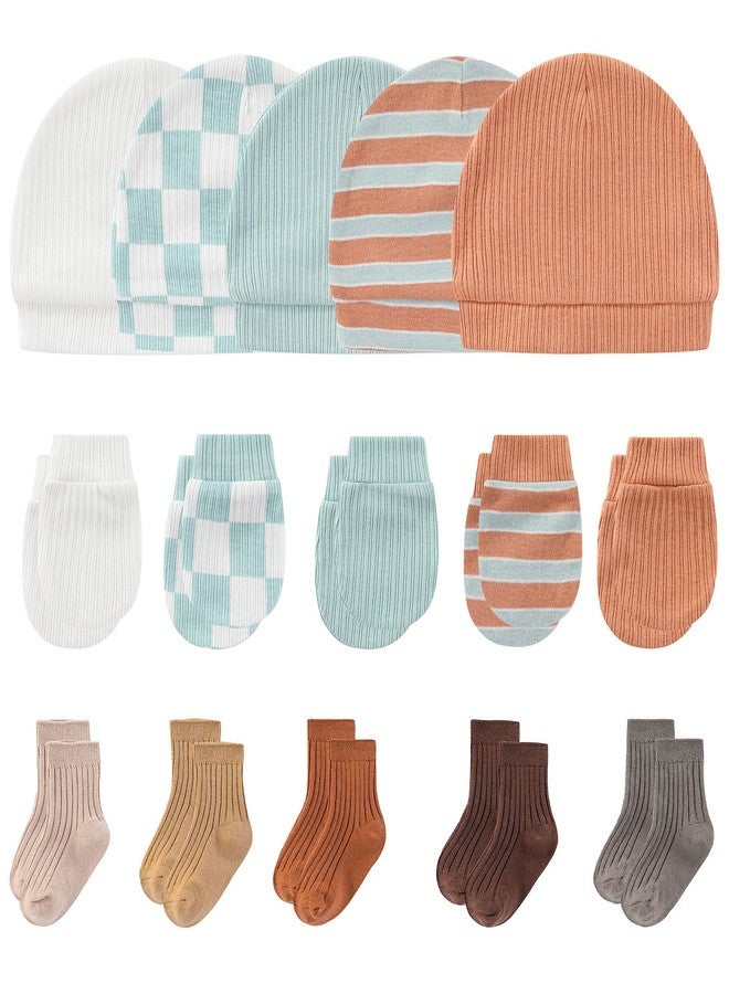 MAMIMAKA Newborn Layette Gift Set 22-Piece Baby Boy Girl Bodysuits Infant Outfits Essentials and Accessories 6-9 Months - Image 3