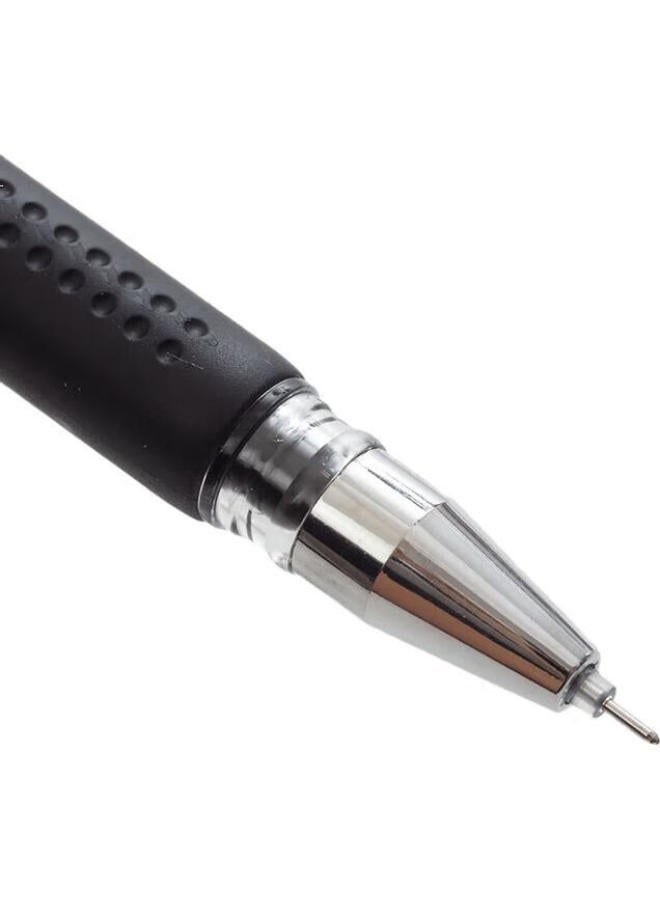 M.G M&G Stationery, Pull-Off Cap Gel Pen 0.28 Black Pen, Signing Pen, Financial Pen, Business Meeting Pen, Office Supplies, Black, 12 Pens/Box - Image 2