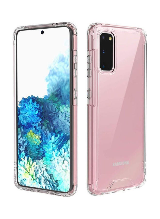 NIBEMINENT Back Silicone Cover Defender From Curve And Camera For Samsung Galaxy S20 Plus Multicolour