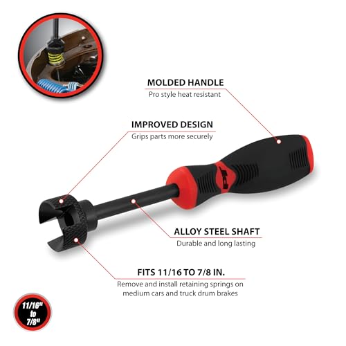 Performance Tool W158C Brake Spring Compressor - Essential Tool for Efficient Brake Maintenance and Repair Tasks - Image 2