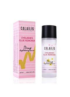 Calailis Eyelash Extension Remover, CALAILIS Eyelash Glue Remover Eyelash Adhesive Remover Gentle Non-Irritating Eyelash Remover for Lash Extensions Sensitive Eyes，Water&Oil, 50ml  - Image 1
