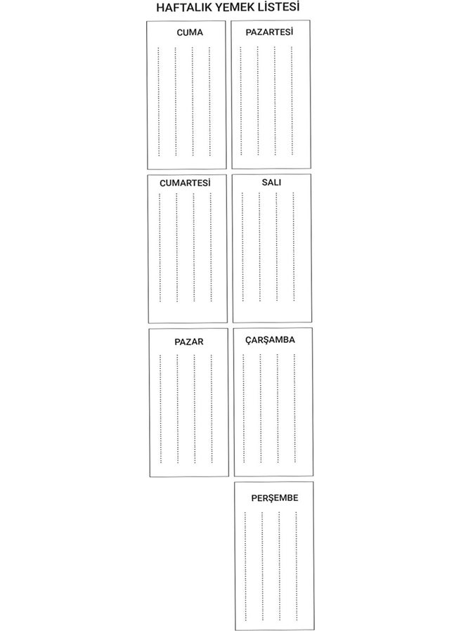 Pi Papers لوحة تخطيط ذكية شفافة غير لاصقة لتعقب الأدوية وقائمة الوجبات  - Image 3