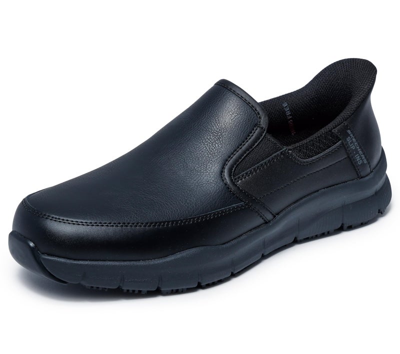 Skechers Men's Nampa Broxtin Hands Free Slip-Ins Black - Image 2
