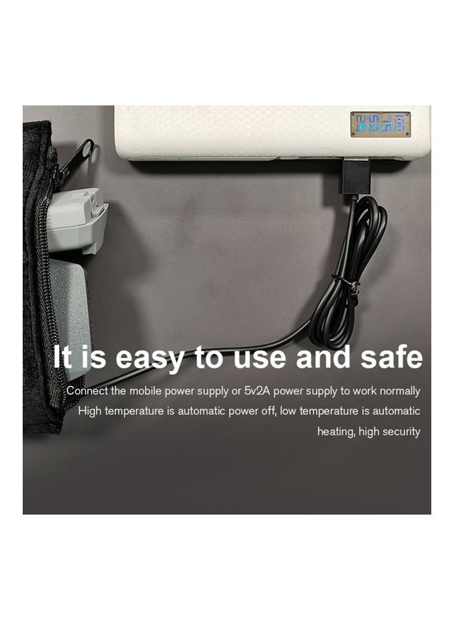 NIBEMINENT Drone Battery Heating Preservation Thermal Bag Compatible With DJI Mini 2/Mavic Air 2 15x2.8x8.8cm - Image 4