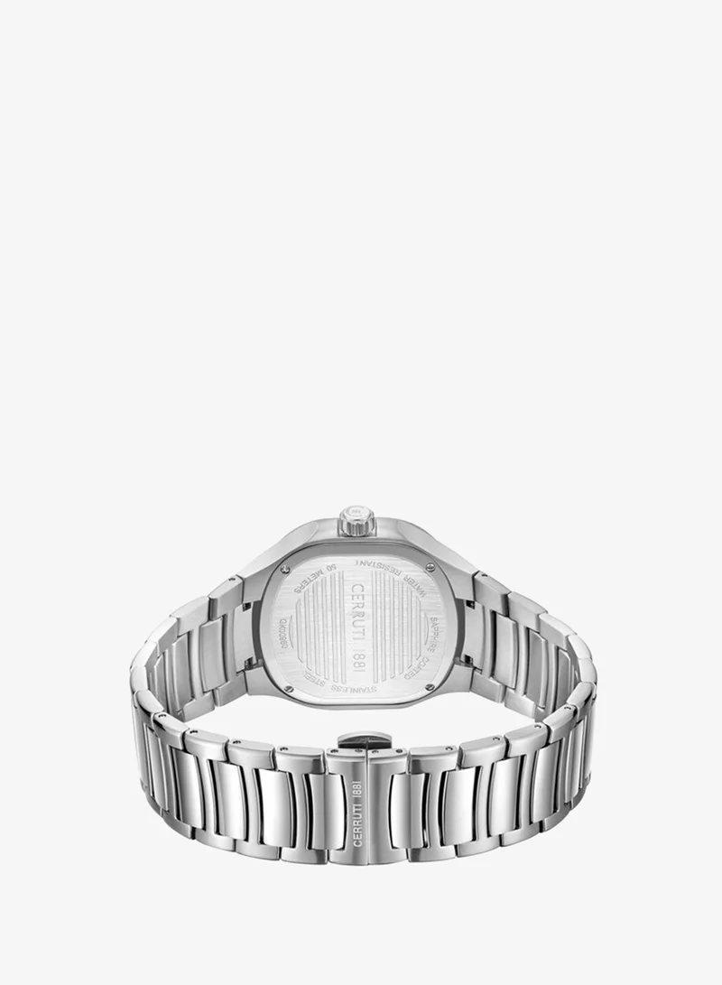 CERRUTI 1881 Green Men's Trento Green Dial Stainless Steel Bracelet Multifunction Watch for Men, 40mm for Men | Best Price UAE