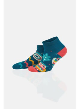 Aytuğ Unisex Premium Cotton 6 Pairs Special Boxed Colorful Booties Socks  - Image 4