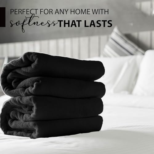 KAHAF COLLECTION 100% Cotton Bath Towels, 24x48 Pack of 6 Towels, Quick Dry, Highly Absorbent, Soft Feel Towel, Gym, Spa, Bathroom, Shower, Pool, Luxury Soft Towels (Burgundy, 24x48-6 Pack) - Image 4