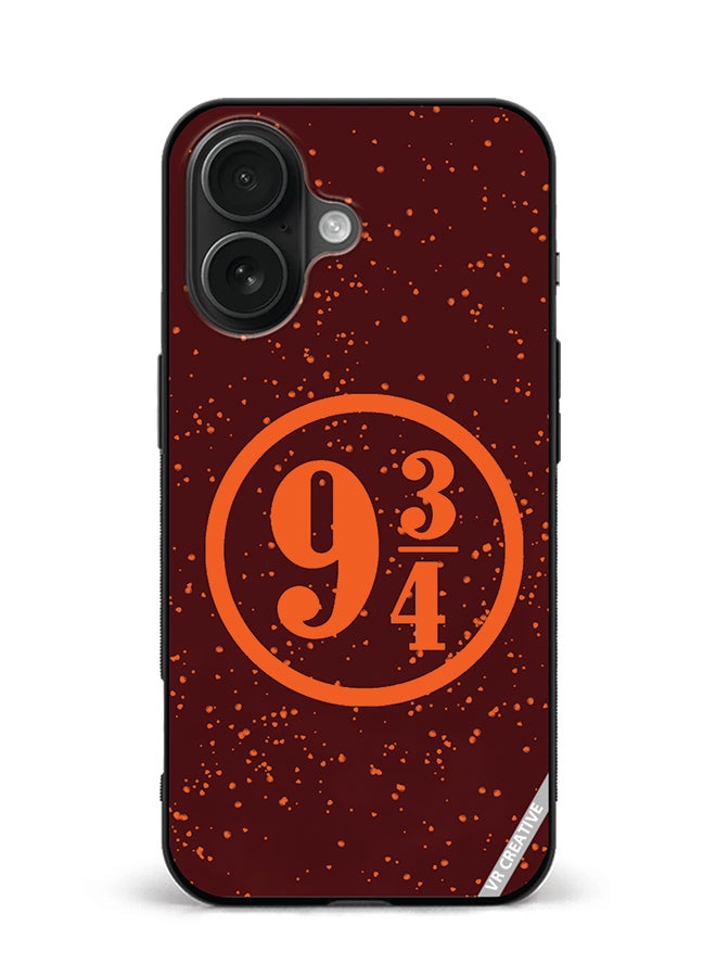 Protective Case Cover For Apple iPhone 16 Harry Potter Design Multicolour