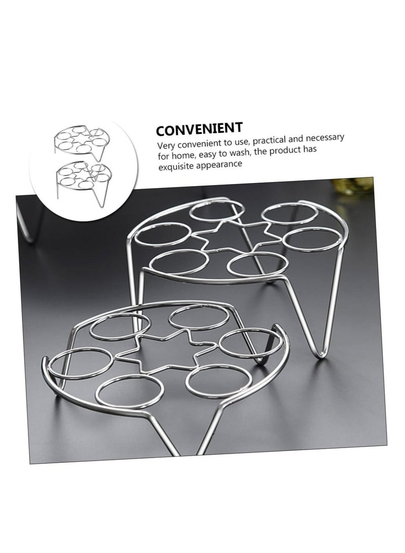 Loquat 2pcs Egg Steamer Rack Steam Rack Egg Steamer Tray for Instant Pot Pressure Cooker Accessories - Image 5