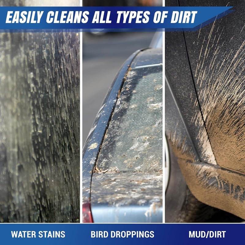 Alphamax Foam Car Wash Shampoo - 300ml | pH Neutral, Shine-Enhancing Formula | Luxurious, Honey-Thick Suds for Bucket Wash & Foam Cannon | Pleasant Fragrance (Pack of 1) - Image 5