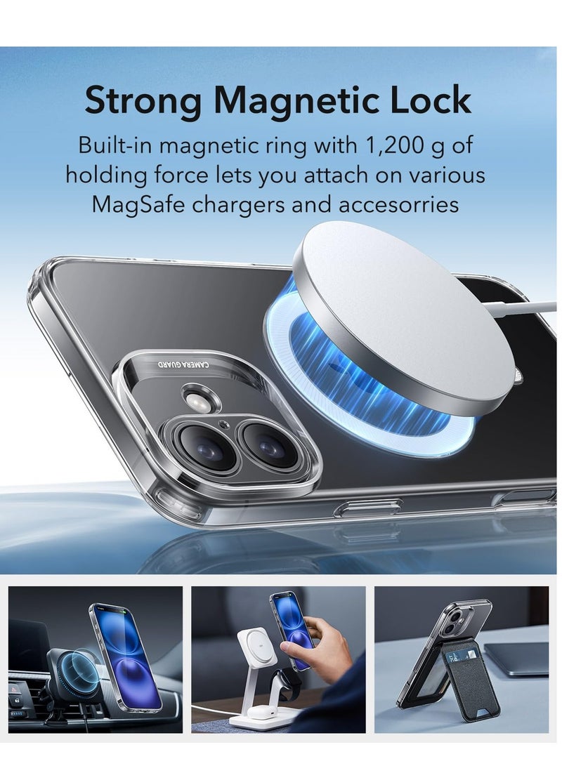 ELTRAZONE iPhone 16 Case – MagSafe Compatible, Shockproof Thin Cover with Camera Protection, Scratch and Yellowing Resistant – Clear (Zero Series) - Image 5