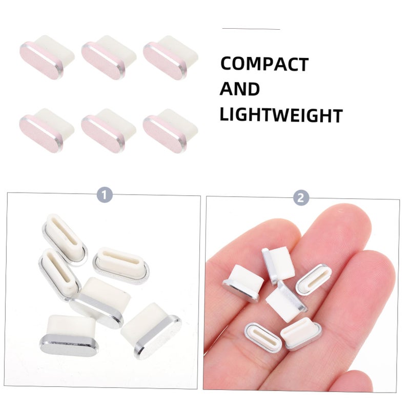 USB C Port Plugs 6 Pack Charging Port Protectors Plastic And Metal Dust Plugs - Image 4