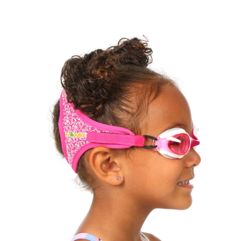 Frogglez Anti-Fog Swimming Goggles for Kids under 10 (Ages 3-10) Recommended by Parents; Premium Pain-Free Strap - Image 1