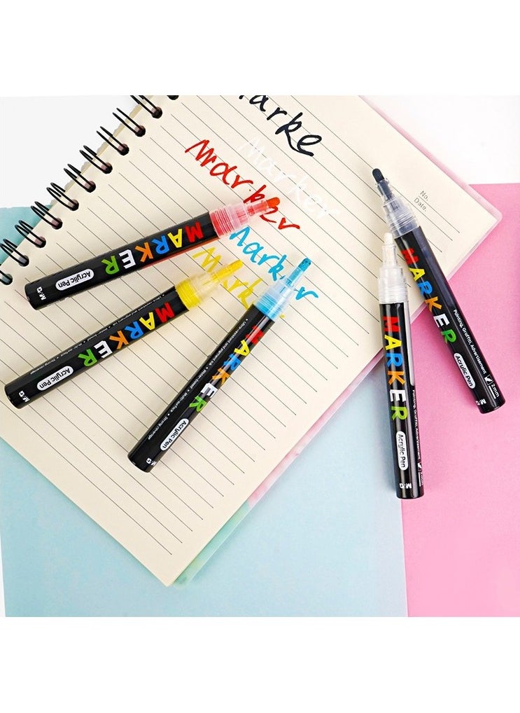 M&G M&G Acrylic Marker Pen 2mm Light Orange (S301) APL976D9H8  - Image 4