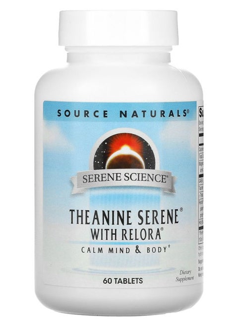 Serene Science® Theanine Serene® With Relora® 60 Tablets