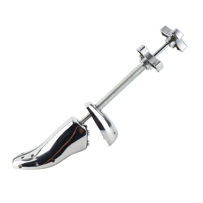 Shoe Stretcher Professional Aluminum Alloy Shoe Widener Expander Shoe Trees for Various Shoes Double Plate Men Flat Heel - Image 1