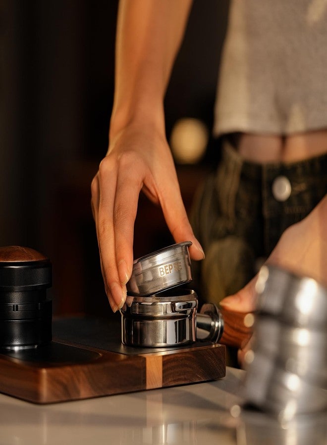 MHW-3BOMBER سلة تصفية إسبريسو MHW-3BOMBER 54 مم، 15 جرام، سلة تصفية بورتافيلتر من الفولاذ المقاوم للصدأ مزدوجة الطبقة عالية الدقة تناسب معظم بورتافيلتر/تمبر 54 مم، مزخرفة، FB5583 - Image 5