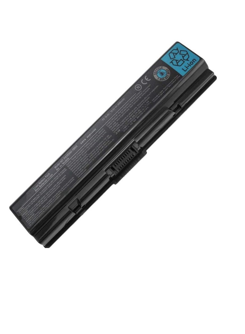 بطارية 10.8 فولت 4400 مللي أمبير PA3534U-1BRS PA3534U-1BAS متوافقة مع أجهزة Toshiba. Satellite A300 A305 M200 M205 PA3535U-1BAS PA3535U-1BRS - Image 1