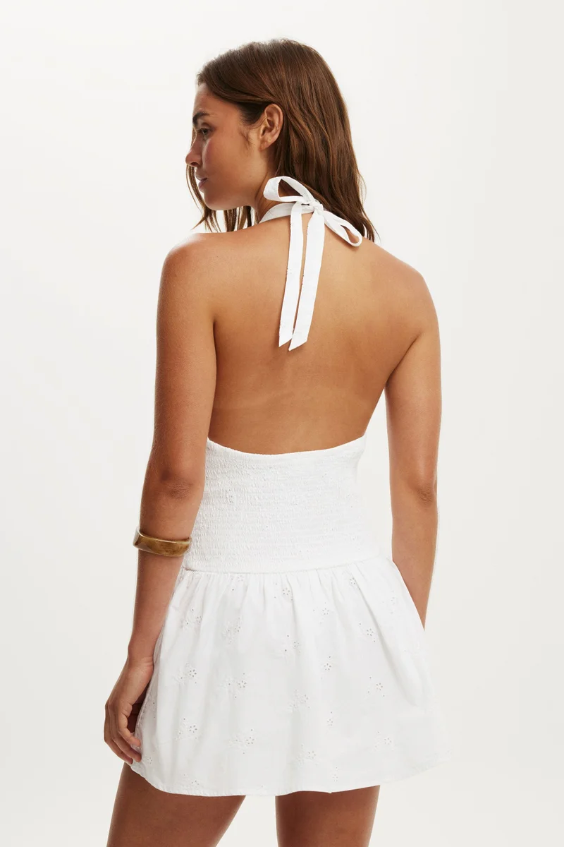 Cotton On  KAITY HALTER MINI DRESS for Women | Best Price UAE