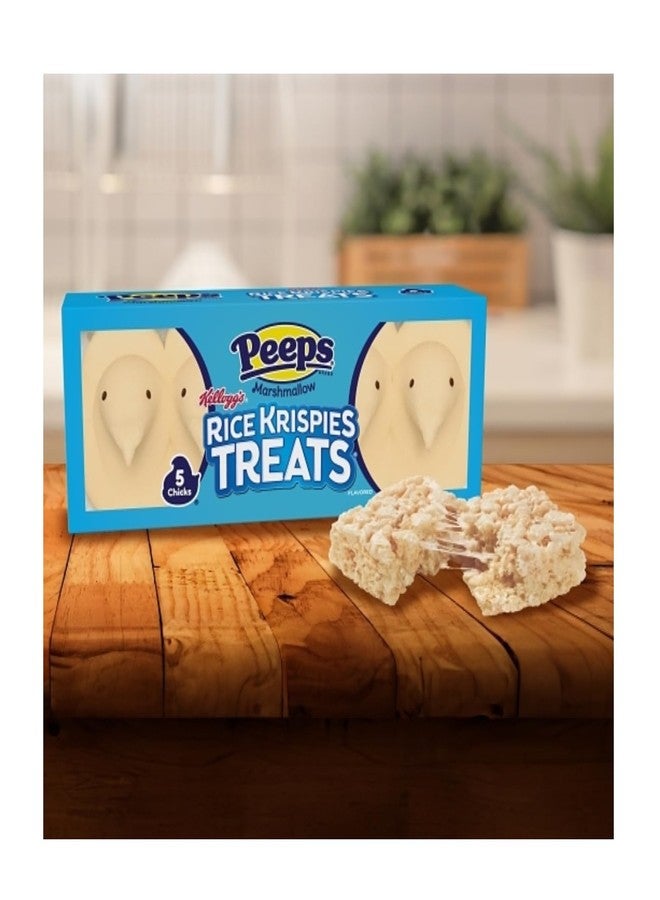 Peeps Chicks Flavored Variety Pack of 6-5 Count - Dr Pepper, Cotton Candy, Party Cake, Rice Krispy, Frosted Strawberry, and Sour Watermelon - Fun Flavors For Everyone - Image 4