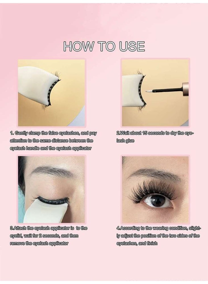 أداة تركيب الرموش السحرية: وداعاً للفوضى ومرحباً بالعيون الجذابة في ثوانٍ! - Image 3