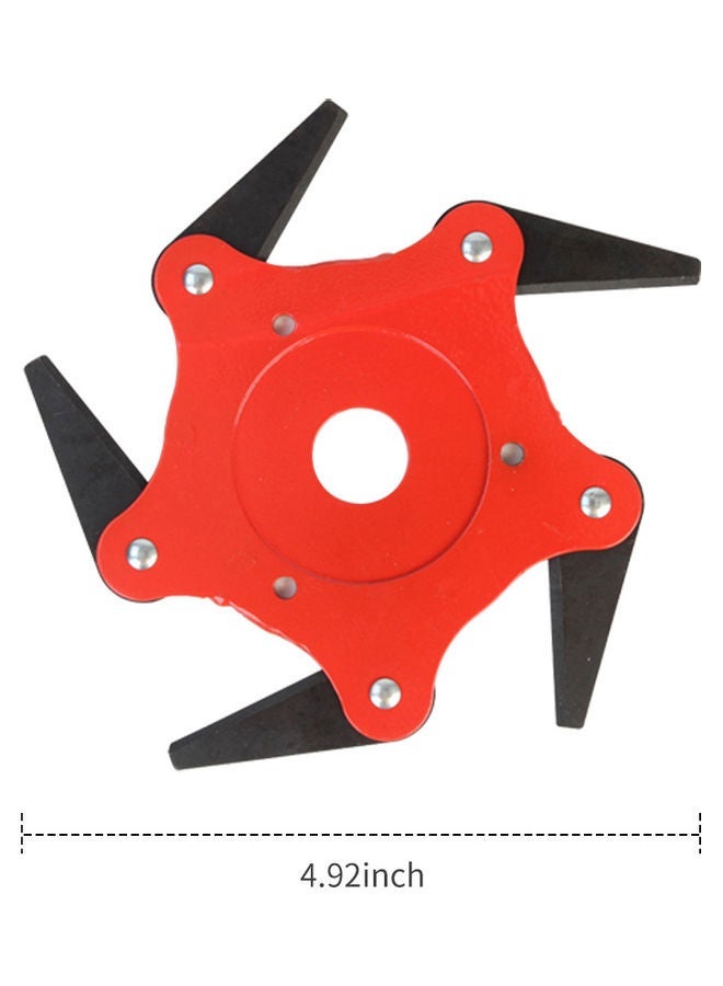 NIBEMINENT Trimmer Head Brush Cutter Outdoor Lawn Orange/Black - Image 4