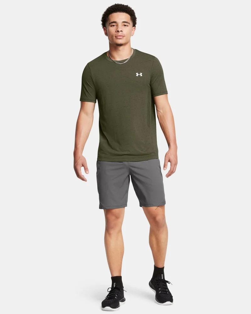 Under Armour Grey Men's Vanish Woven Running Shorts for Men | Best Price UAE
