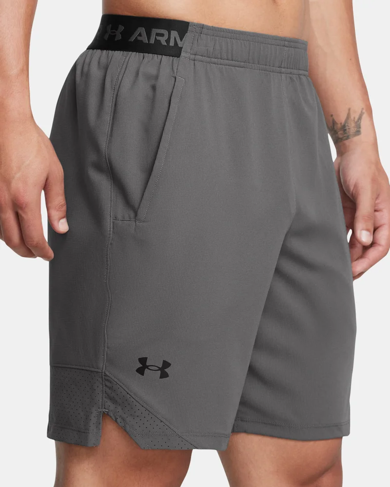 Under Armour Grey Men's Vanish Woven Running Shorts for Men | Best Price UAE