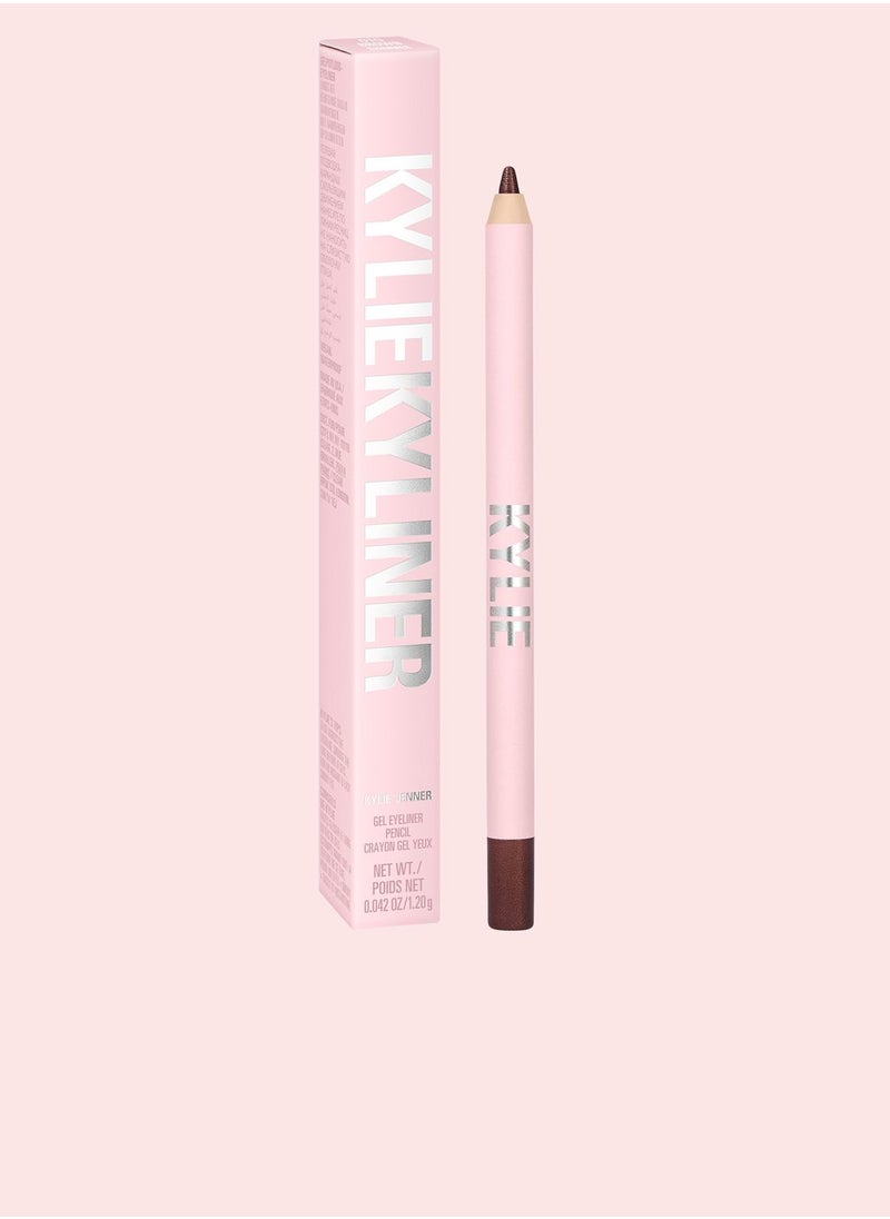 Kylie Cosmetics - Kyliner Waterproof Gel Eyeliner Pencil - 010 - Warm Brown - Image 1