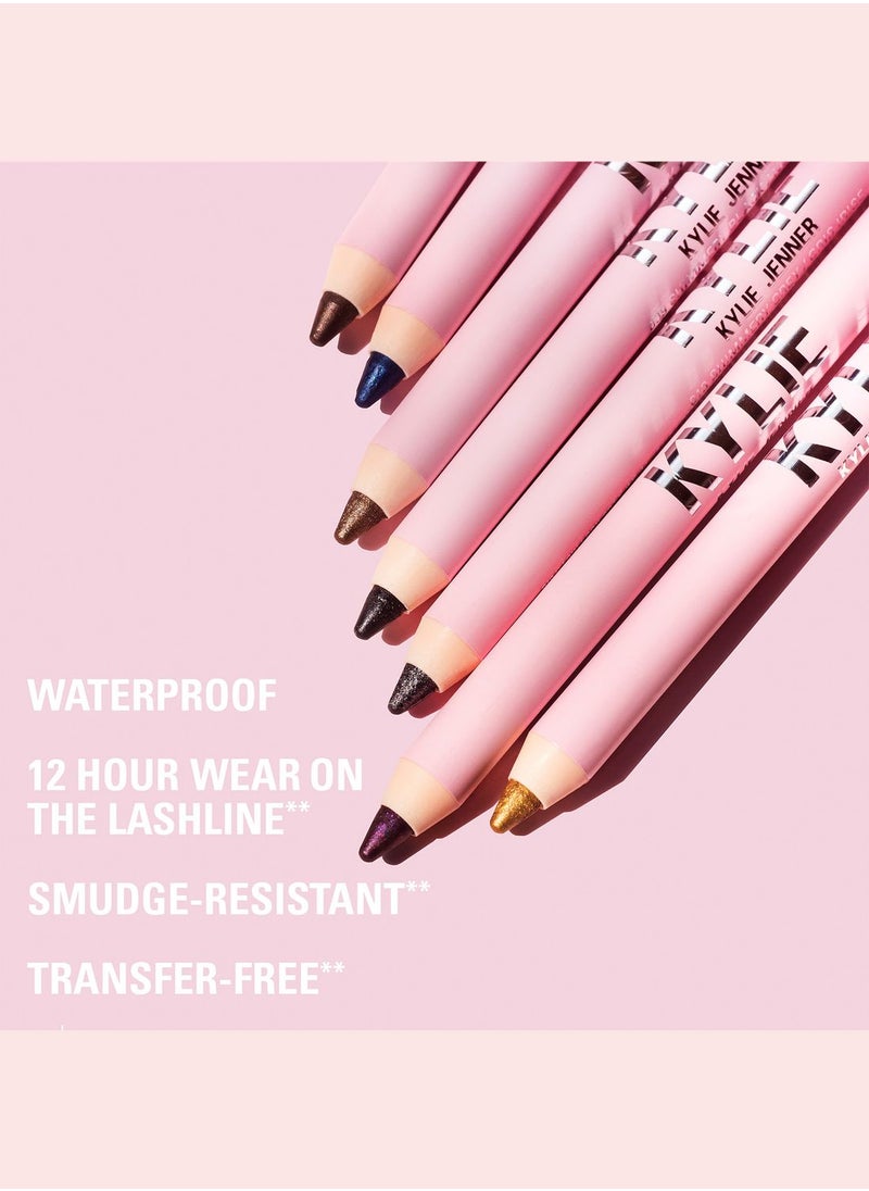 Kylie Cosmetics - Kyliner Waterproof Gel Eyeliner Pencil - 010 - Warm Brown - Image 1