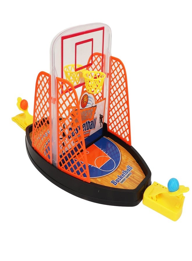 ZIZEV Tabletop Basketball Game, Basketball Game 2 Player Exercise Hand Eye Coordination ABS Reduce Stress for Indoor - Image 1