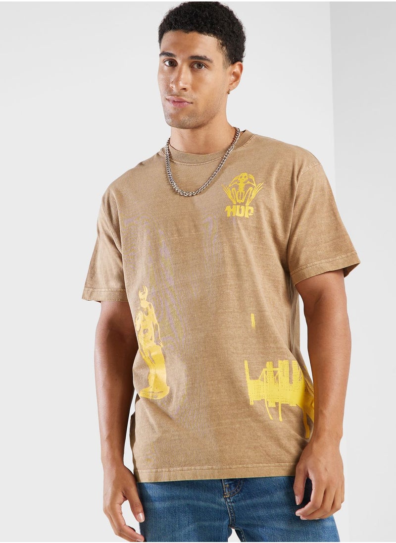 HUF - Loosies Washed T-Shirt - Image 1