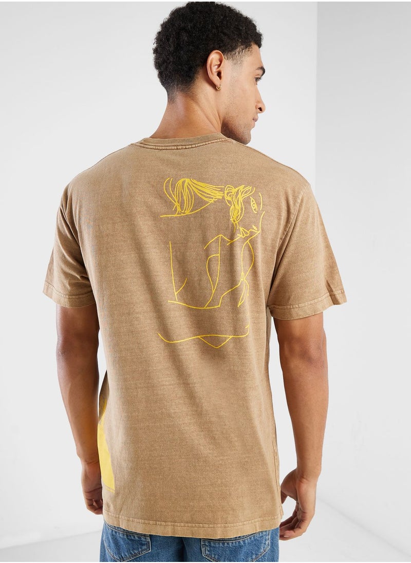 HUF - Loosies Washed T-Shirt - Image 1