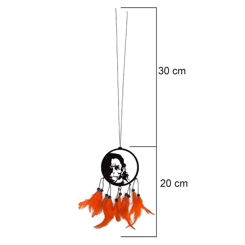 GLNRM Car, Home, Window & Garden for Positive Vibes for Decorative Car Hanging Ornament Dream Catchers (Hanuman) - Image 3