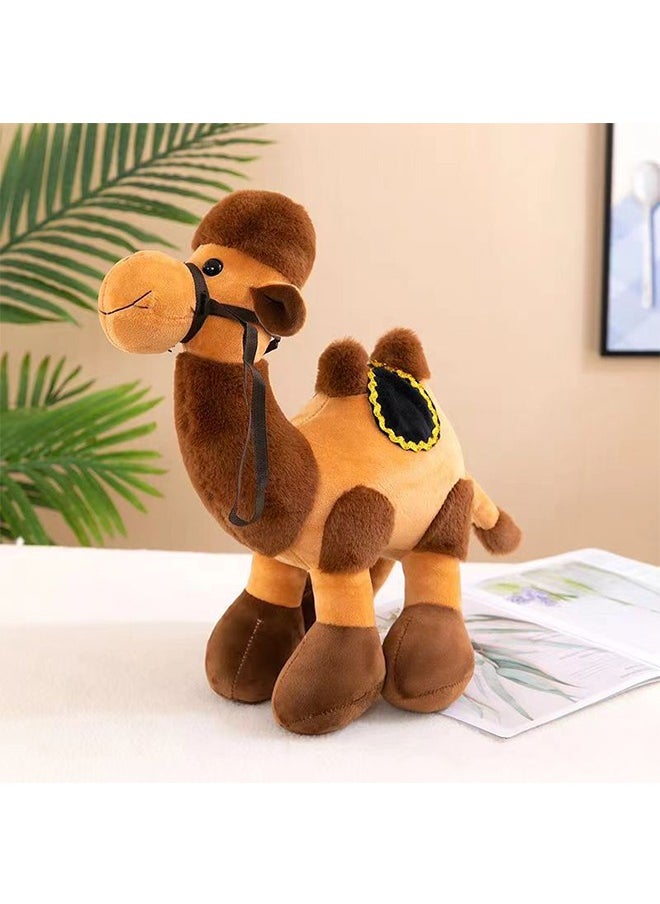 FUNCOT Camel Plush Stuffed Animal, Adorable Camel Plush Toy, Soft and Cuddly Stuffed Animal for Kids and Collector  - Image 1