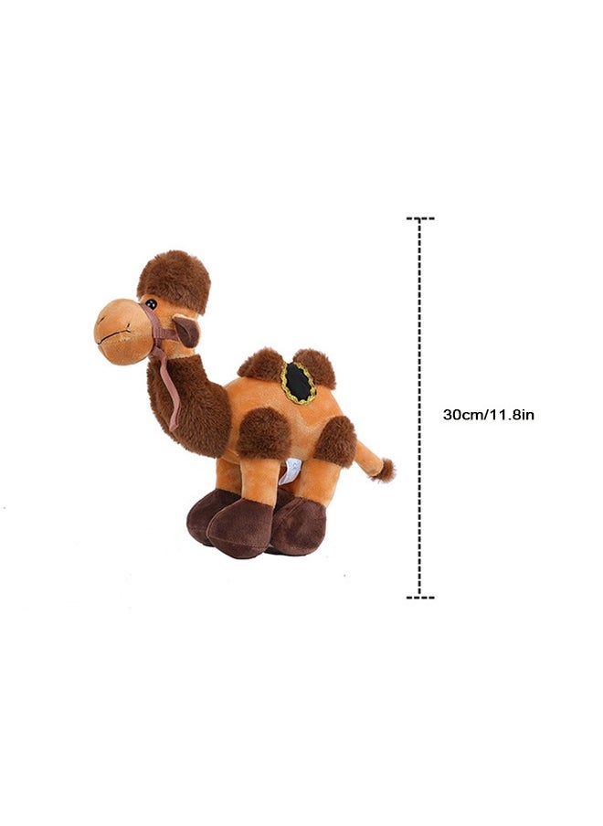 FUNCOT Camel Plush Stuffed Animal, Adorable Camel Plush Toy, Soft and Cuddly Stuffed Animal for Kids and Collector  - Image 4