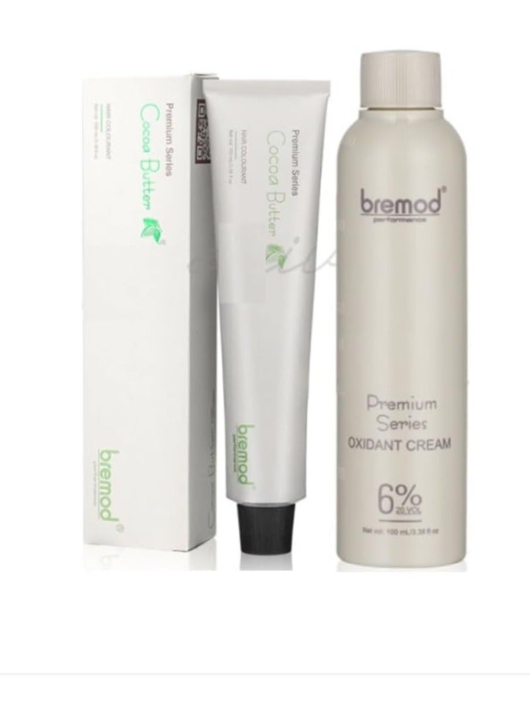 BREMOD Bremond Premium Series Hair Color Milk Tea Ash 8.17 - Image 1