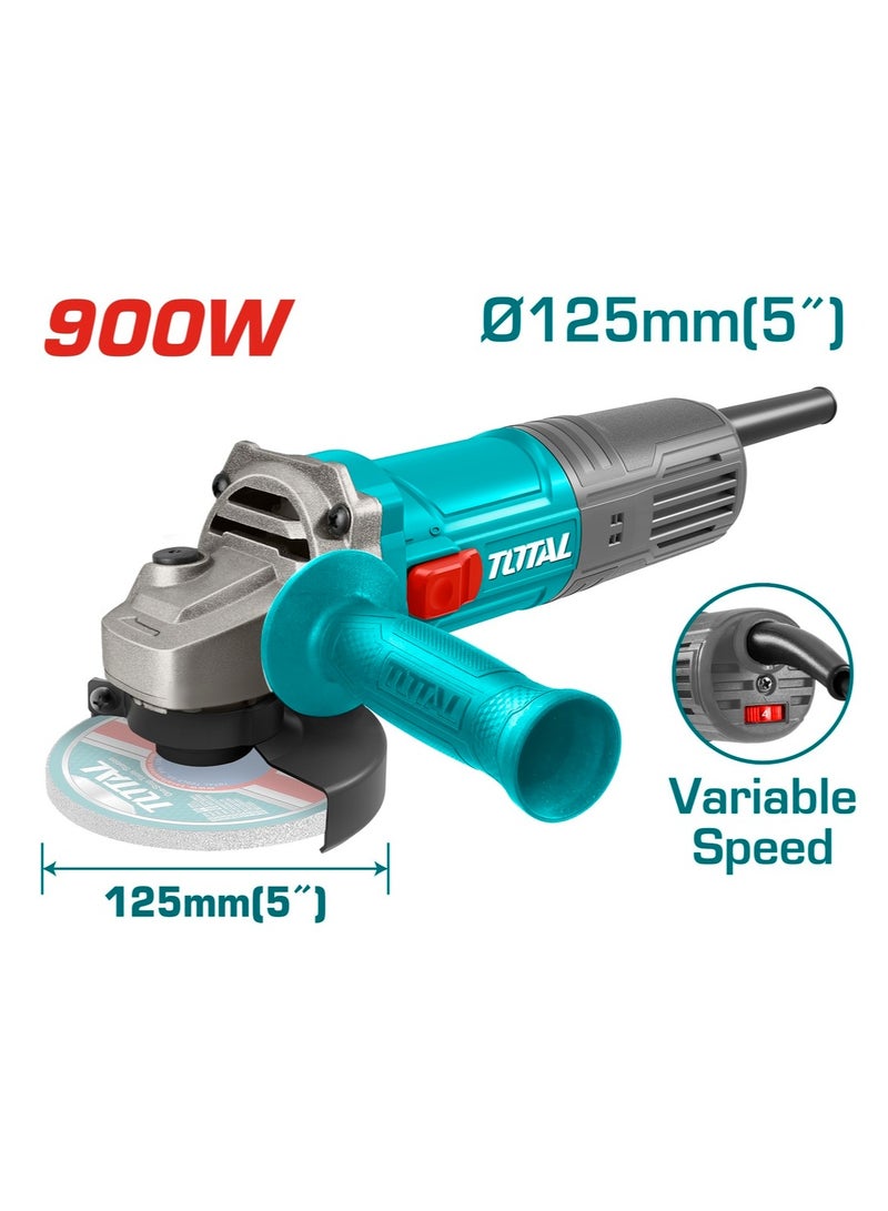 TOTAL Angle Grinder 900W TG109125565 - Image 4