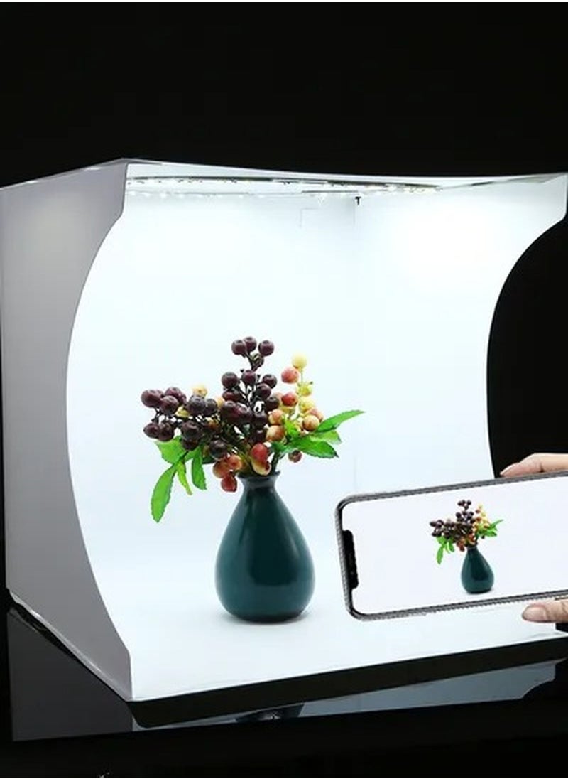 Generic Portable Tent Photo Shooting Box With 6-Colour Backdrops Multicolour  - Image 2