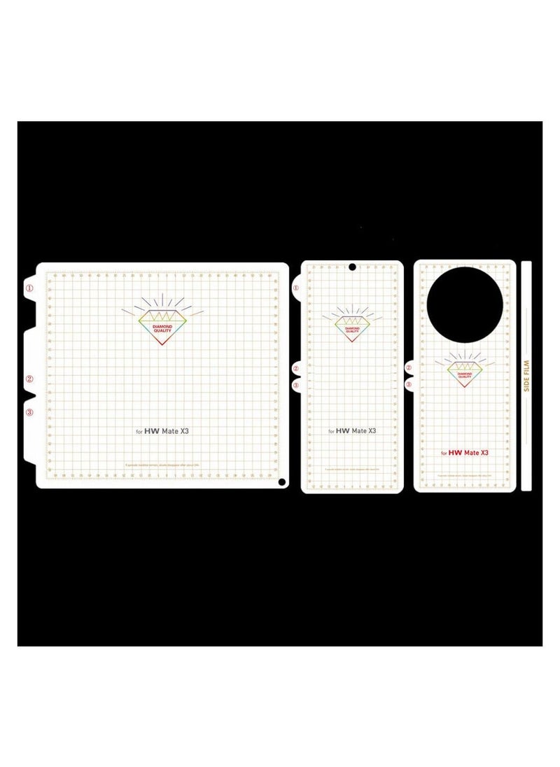 CATANES - 2 pack of Huawei Mate X3 Full Screen Protector Explosion front and back Screen Hydrogel - Image 1