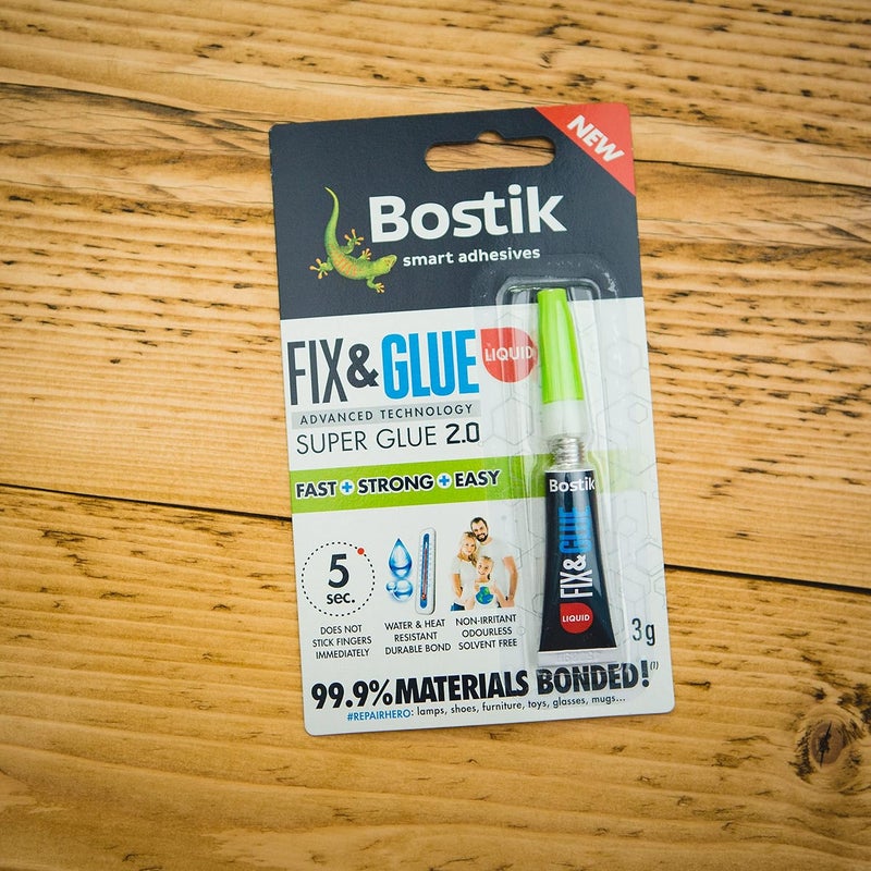 Bostik Fix & Glue Ultra-Strong Super Glue 3g - Image 2