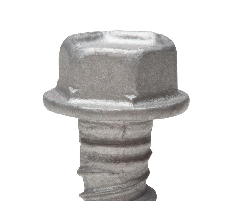 CONFAST 1/4" x 1-3/4" Concrete Screws 410 Stainless Steel Hex with Concrete Drill Bit for Anchoring to Masonry, Block or Brick (50 per Box) - Image 2