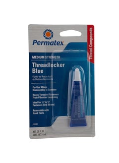 Permatex Medium Strength Thread locker 6 ml Blue - pzsku/Z44316AAEB03B2E843D36Z/45/_/1690960669/9c1cbfad-c335-4dcc-8924-34e891b67020