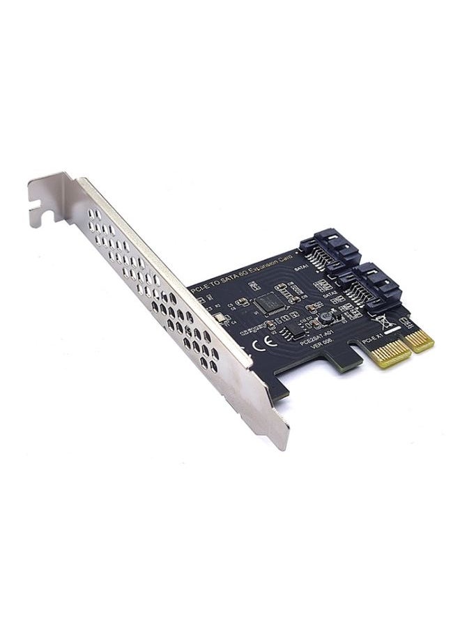 BURAQ PCE2SAT-A01 PCI-E 1X To SATA3.0 Expansion Card 6 Gbps Transfer Card  - Image 3