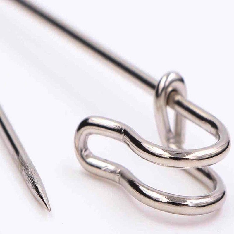 DIY Crafts CT-DIY-HI-32241 Nickel Plated, Rust-Resistant Steel Set Sewing Accessories Kit Safety Pins for Baby Clothing, Arts and for - Image 3