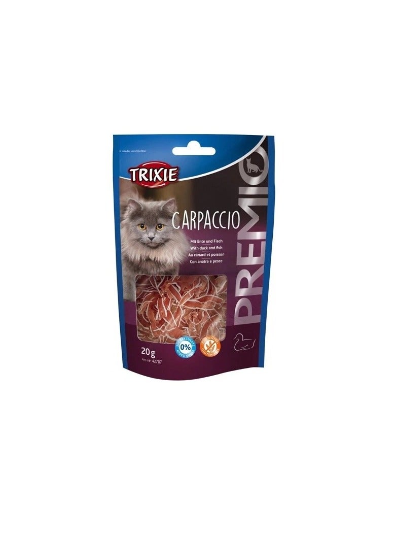 تريكسي بريميو كارباتشيو مع البط والأسماك للقطط - Image 1