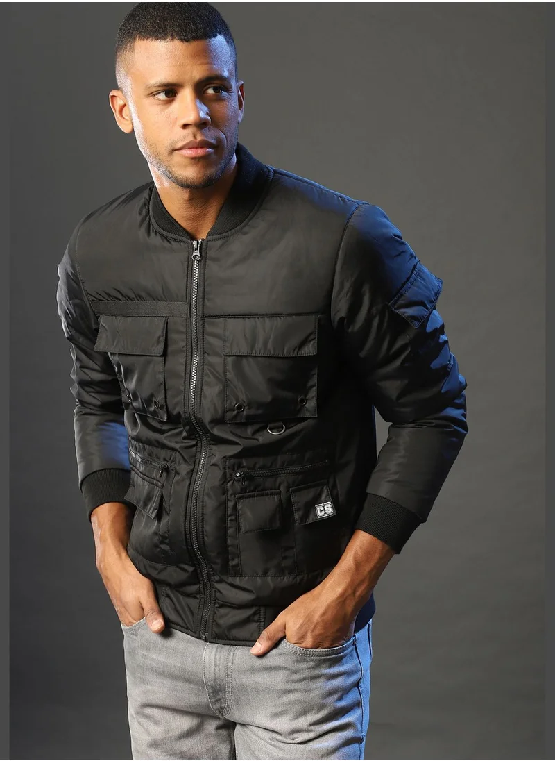 Campus Sutra Side Pocket Jacket