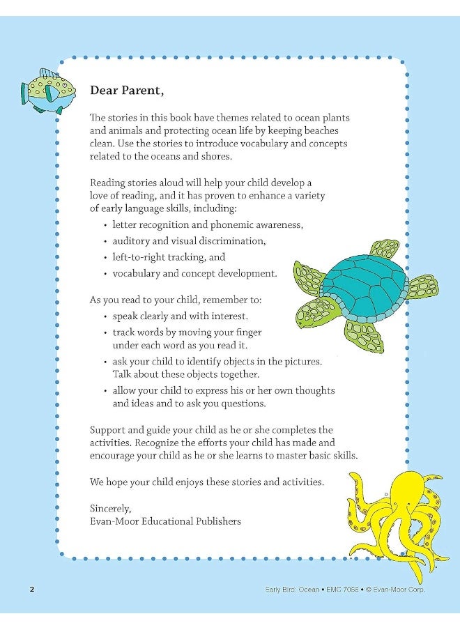 Early Bird: Ocean, Age 4 - 5 Workbook  - Image 5