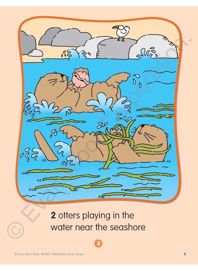 Early Bird: Ocean, Age 4 - 5 Workbook  - Image 1