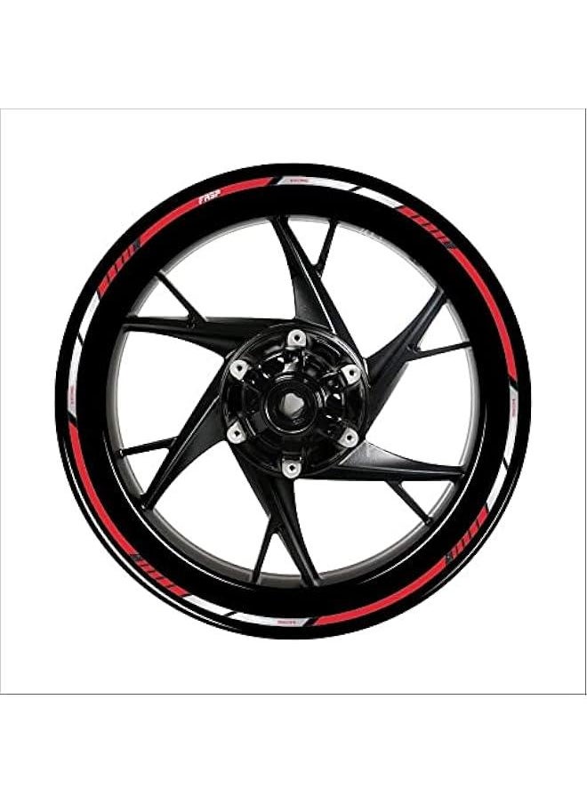 Generic 48Pcs 17/21inch Motorcycle Rim Stripes Decals, Strips Motorcycle Wheel Stickers Car Reflective Rim Tape Motorbike Bicycle Auto Decals Universal  - Image 2